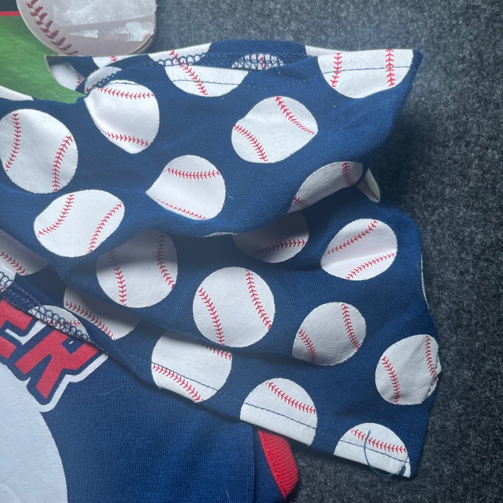 Pets First MLB Atlanta Braves Pet Tank & Bandana Set Large Blue New Baseball - Picture 3 of 6